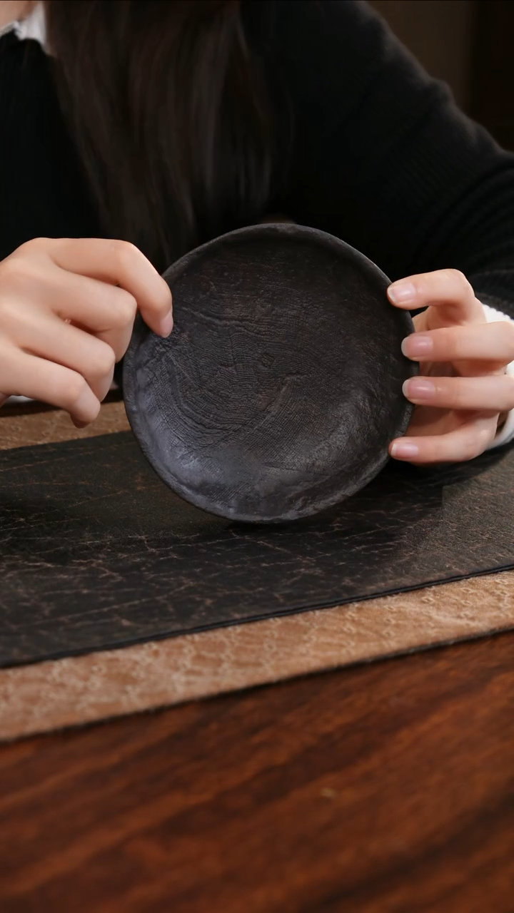 【闪购商品】紫砂茶壶柴烧浅碟小壶承