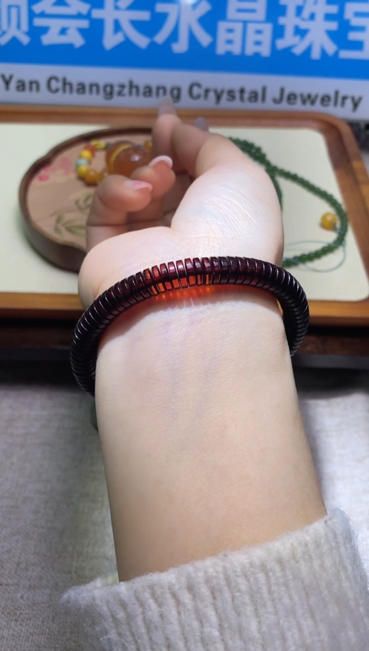 【闪购商品】血珀手链未镶嵌多样性发一件026