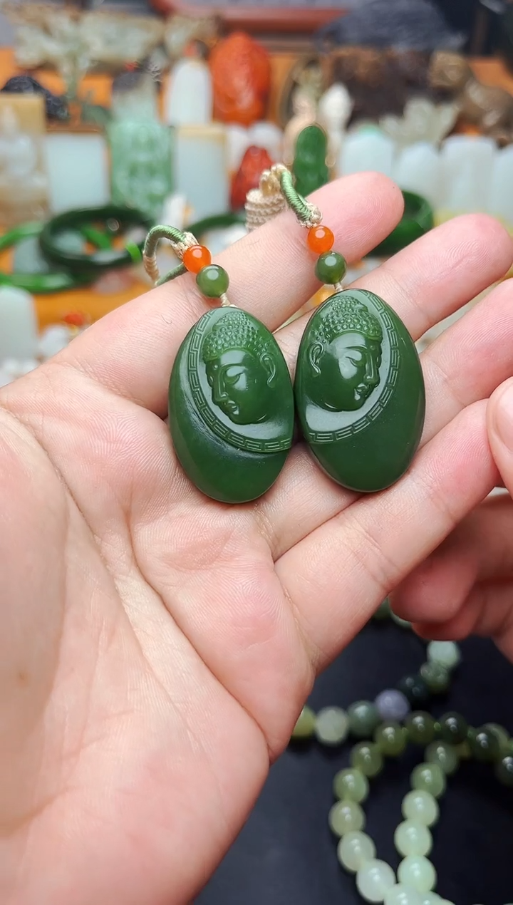 【闪购商品】和田玉颈饰未镶嵌佛多样性拍一发一01