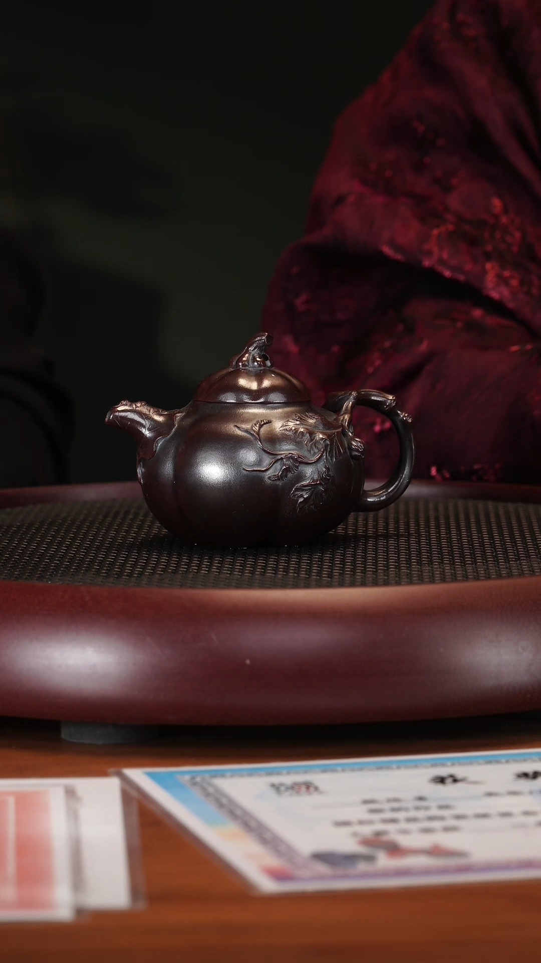 【闪购商品】紫砂茶壶2-39YLX南瓜龙山古乌泥220cc
