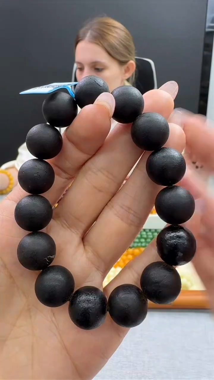 【闪购商品】琥珀手链未镶嵌85秒拍号