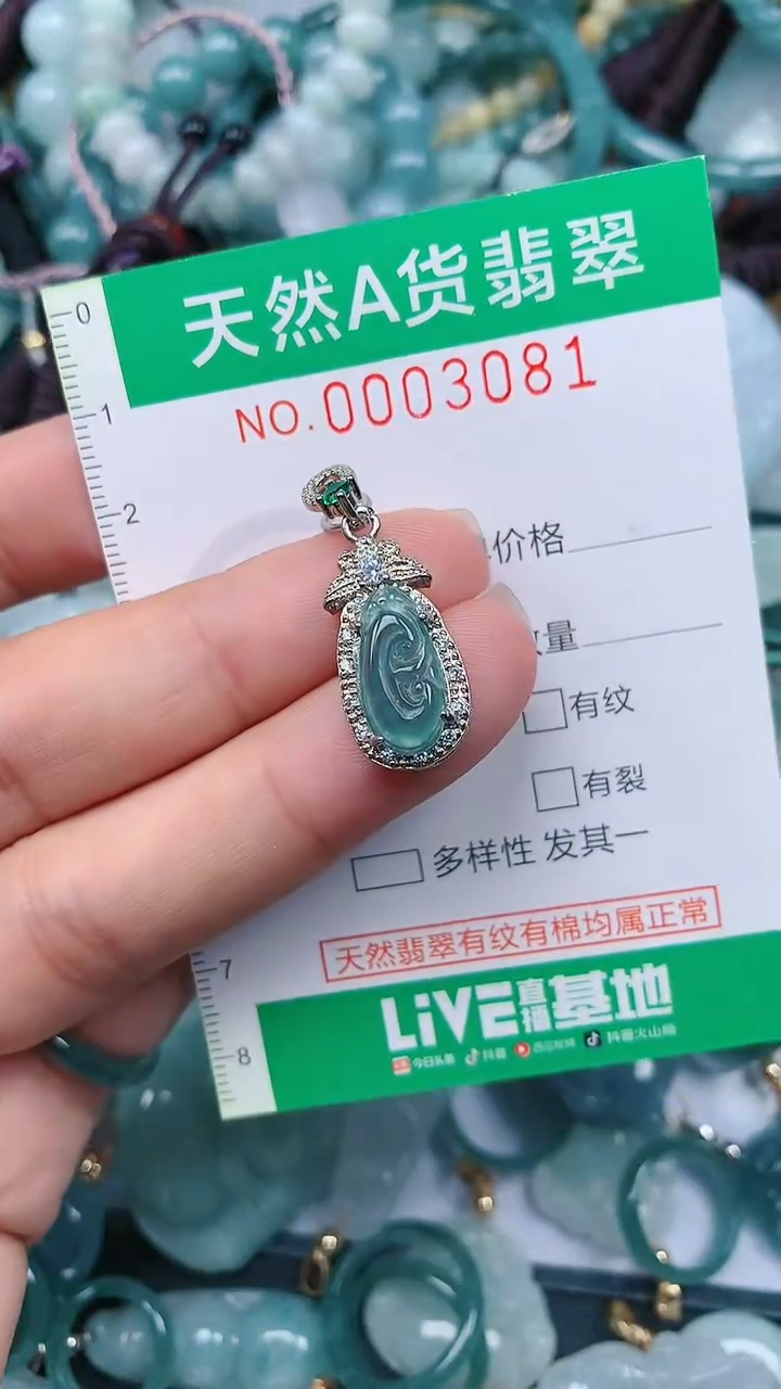 颈饰未镶嵌翡翠.0003081