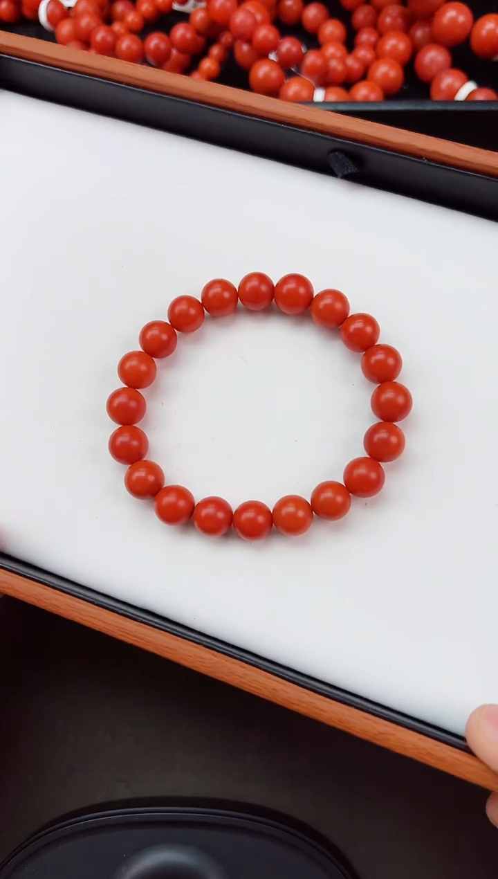 【闪购商品】南红玛瑙手串未镶嵌保山高品阿东寨单圈手串 卡10+