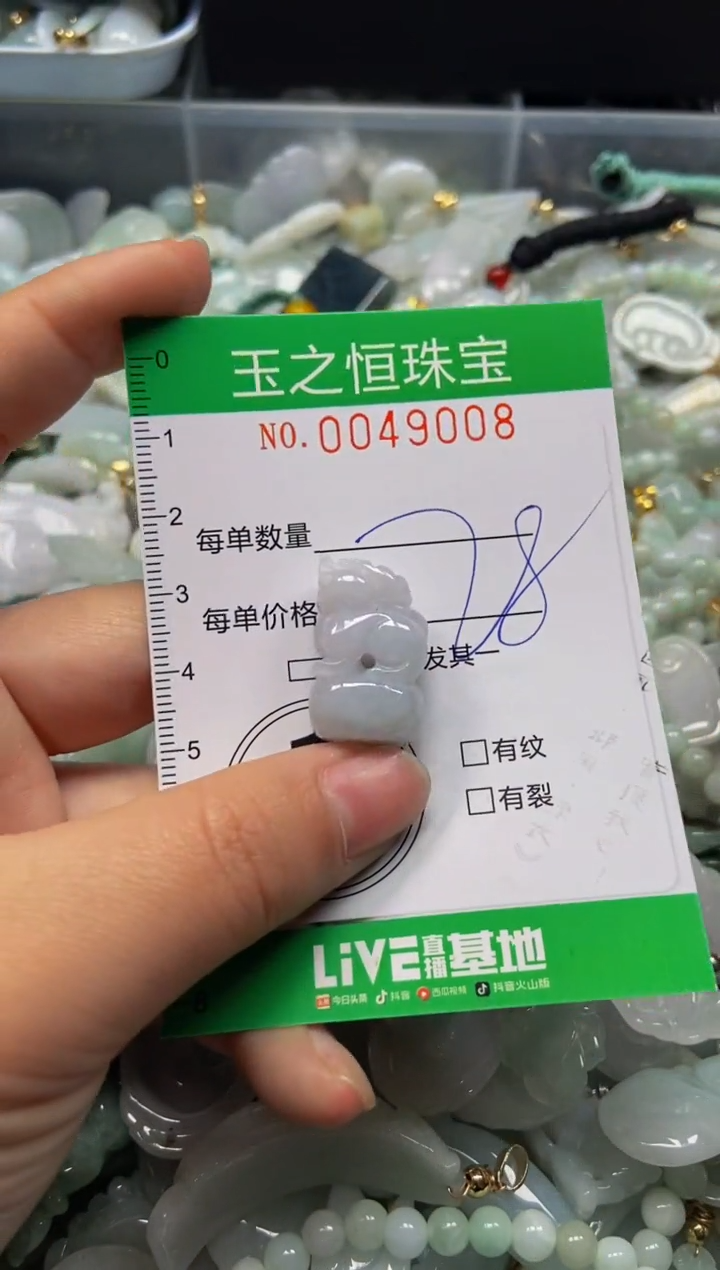 【闪购商品】翡翠颈饰未镶嵌闪购0049008