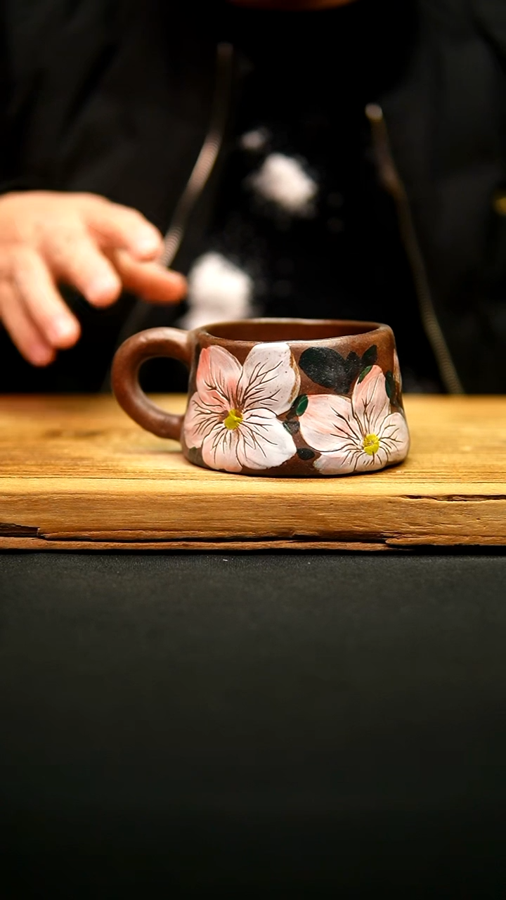 @@陶园瓷舍@@纯手工手绘@高温釉下彩