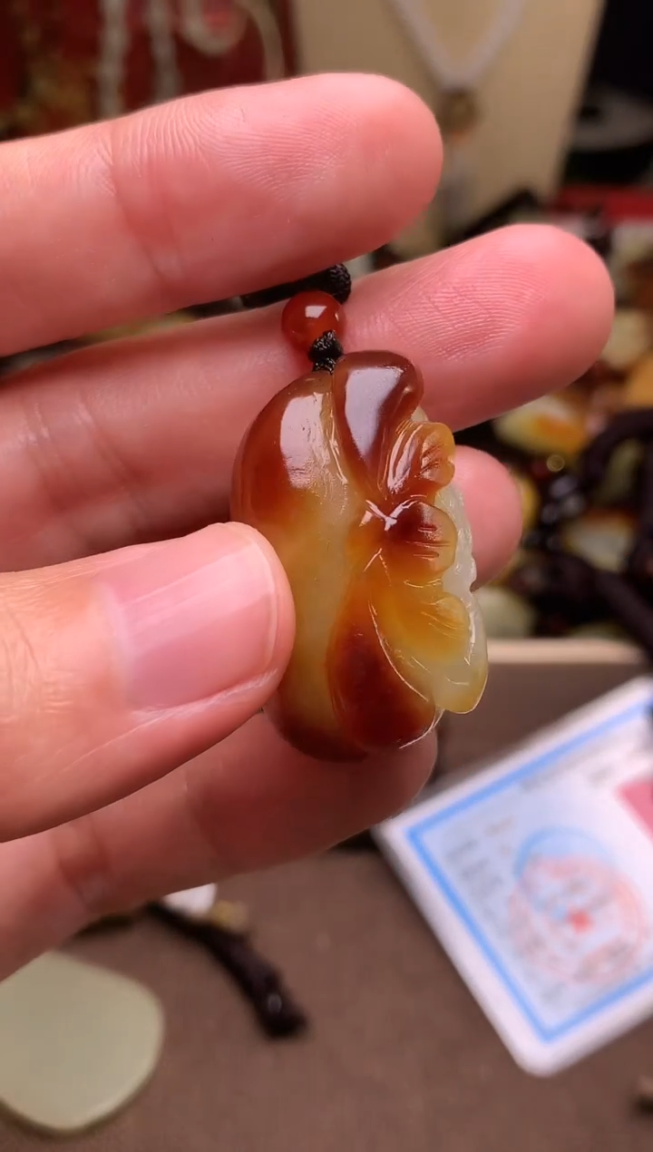 颈饰未镶嵌和田玉新疆料青海料清水和田玉吊坠