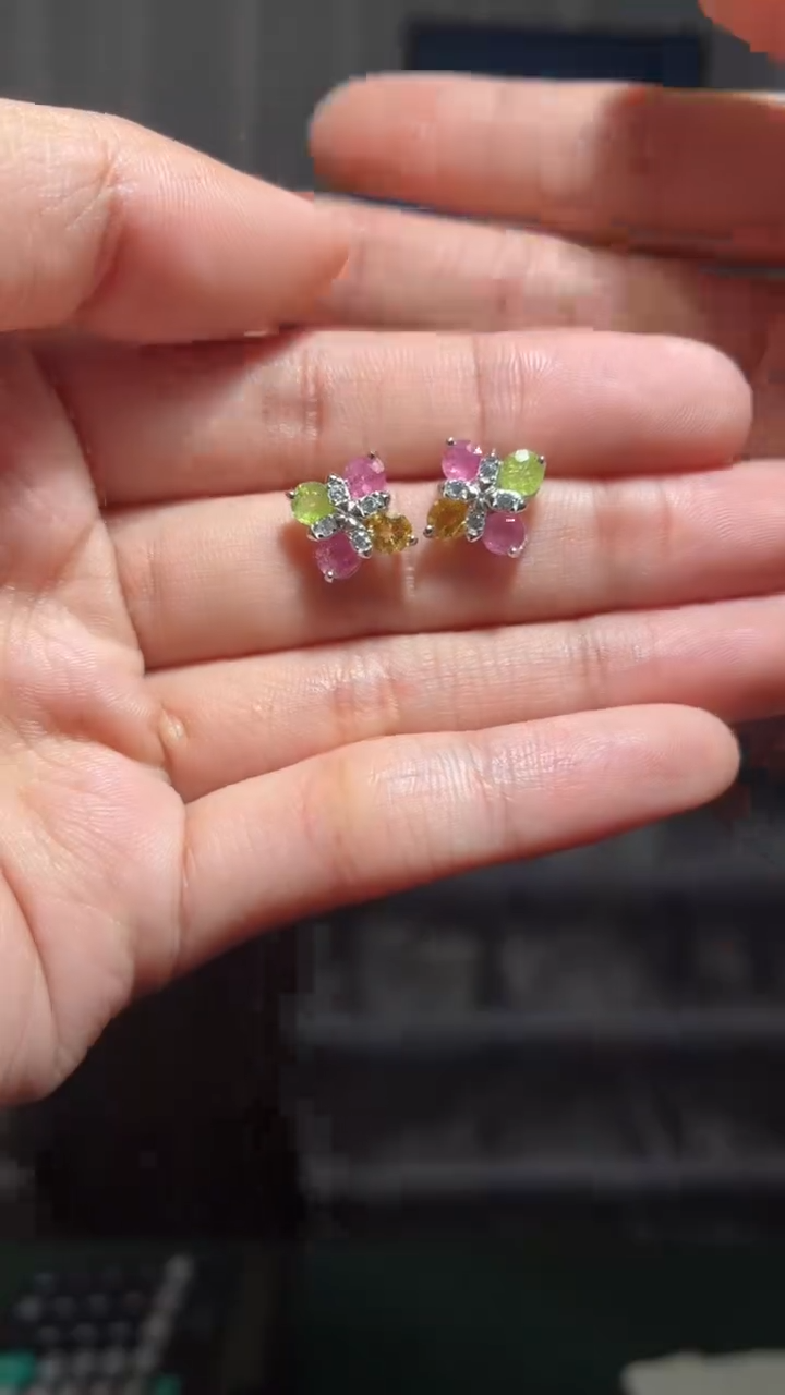 银S925镶嵌其他碧玺（扎德严选）