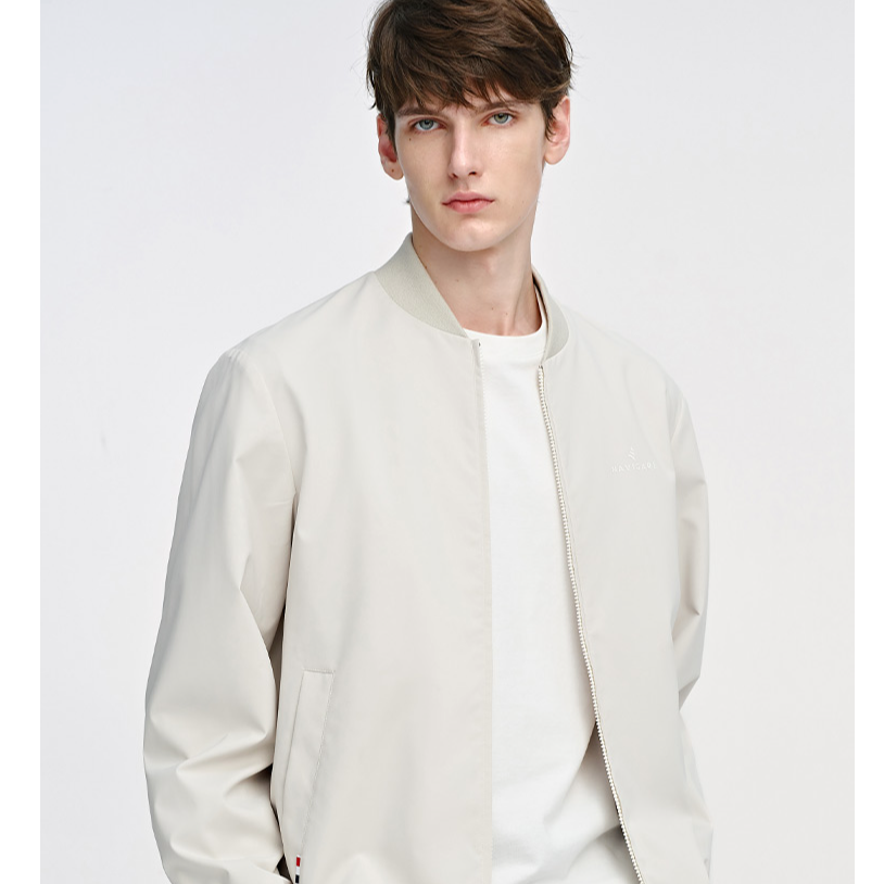 [防水]navigare意大利小帆船时尚棒球领夹克男士轻户外休闲外套