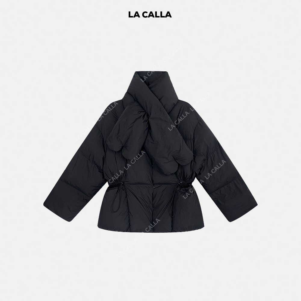 LA CALLA《特价不退不换》蒙特利尔厚实夹棉保暖围脖外套YY1720