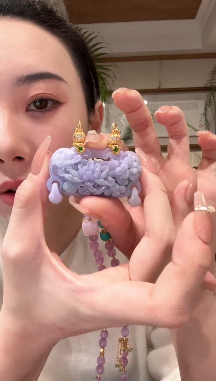【闪购商品】翡翠颈饰未镶嵌国风