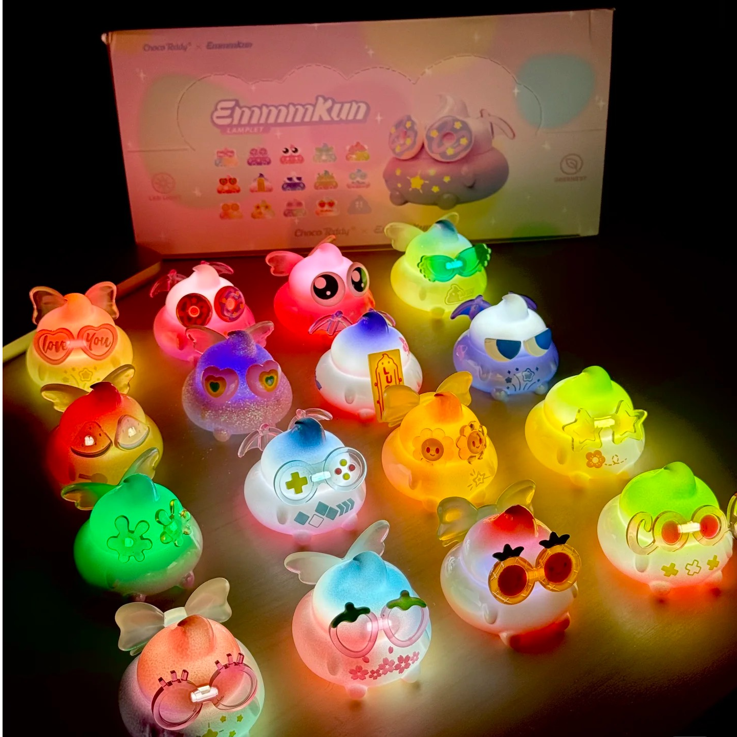 【高配拆盒】【老粉补差价】EMMMKUN萌粒眼碌碌萌萌系列盲盒手办