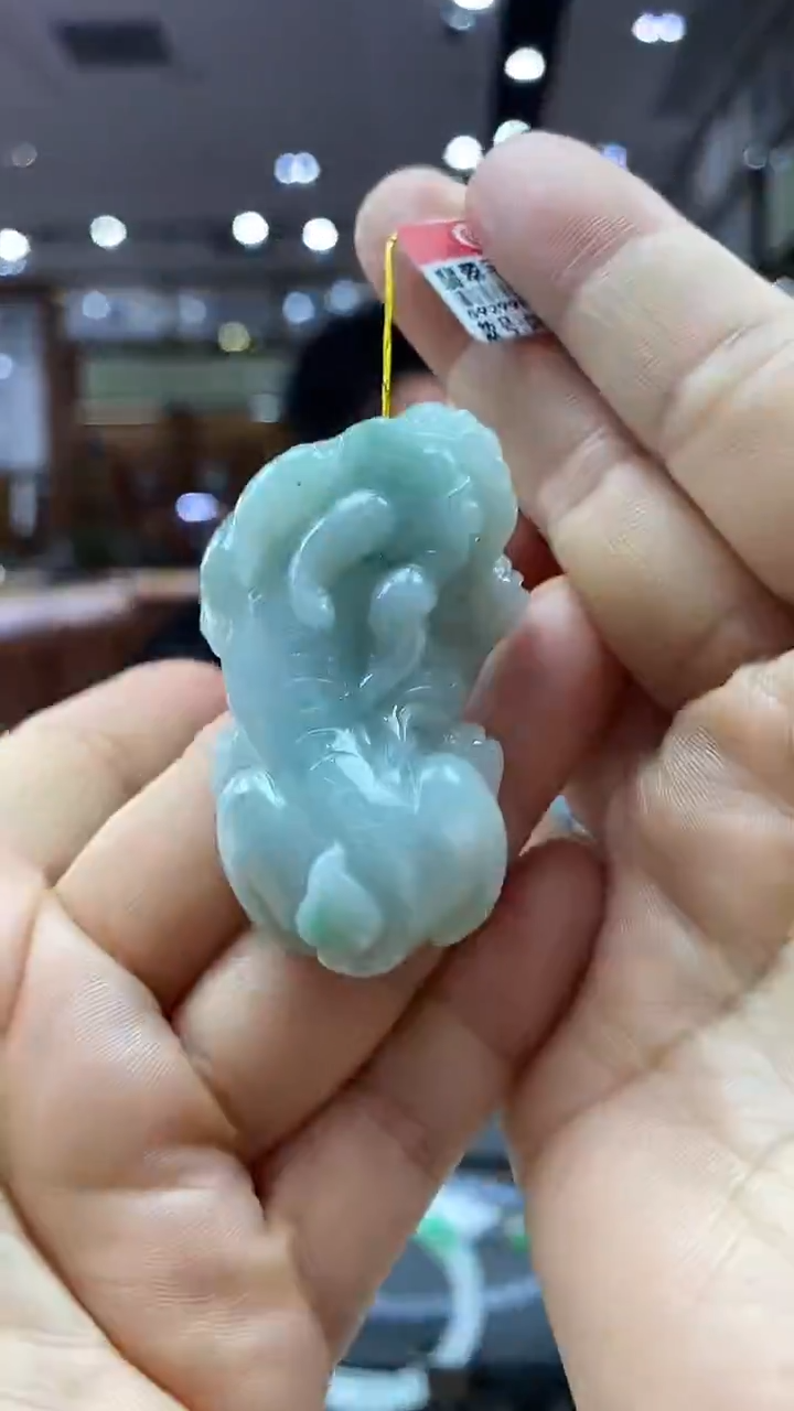 颈饰未镶嵌翡翠貔貅