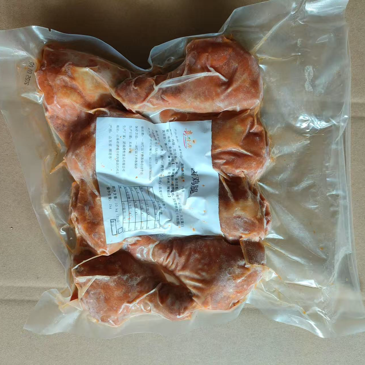 卤鸡腿咸香软嫩半成品商用快餐食堂面馆冷冻速食