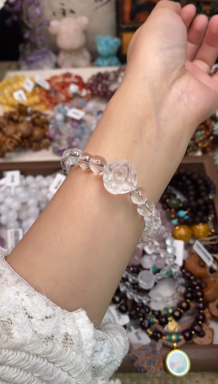 未镶嵌手链水晶168