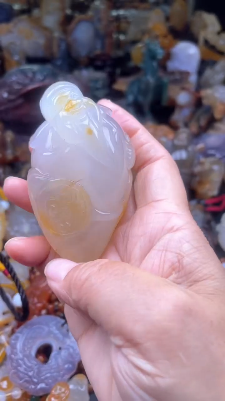 【闪购商品】玛瑙/玉髓颈饰未镶嵌AA