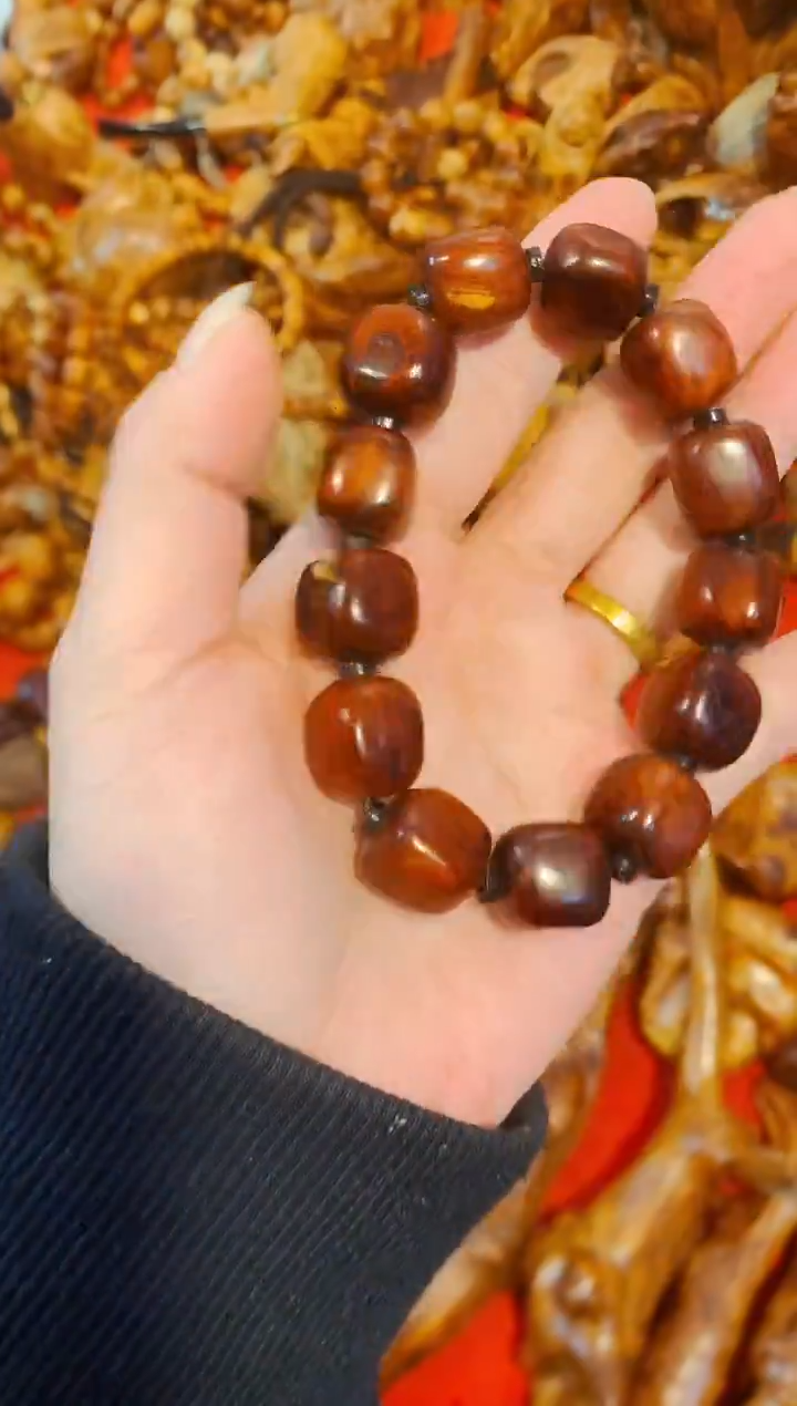 柏木（崖柏）43微瑕北太行崖柏手把件手串