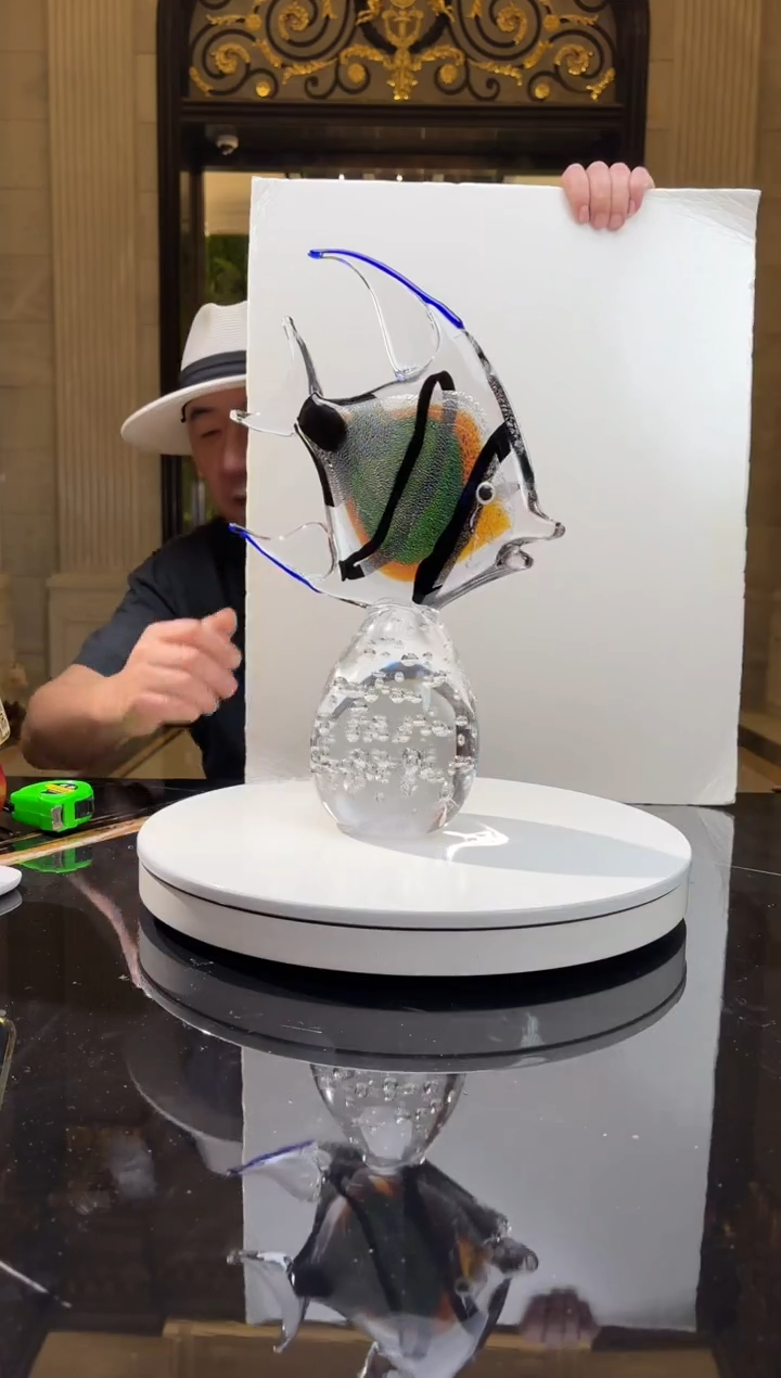 【闪购商品】茶宠AJ05175热带鱼艺术摆件