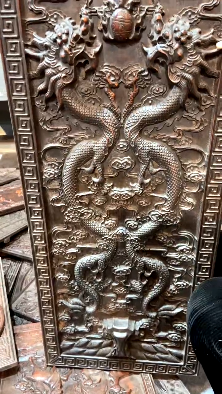 【闪购商品】木紫檀雕刻一物一拍以直播间为准