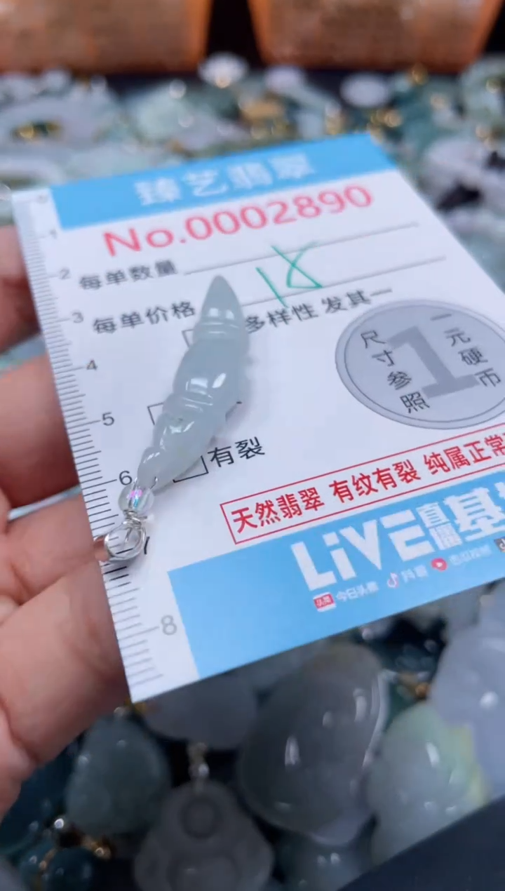 颈饰未镶嵌翡翠2890