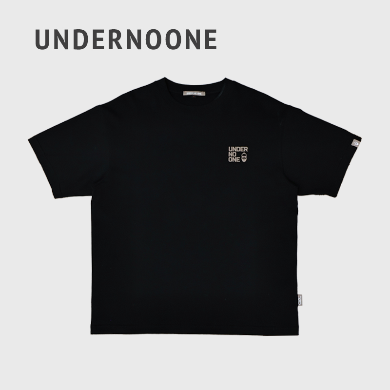 Under No One哈登同款代言百搭短袖T恤情侣圆领印花免烫常规休闲