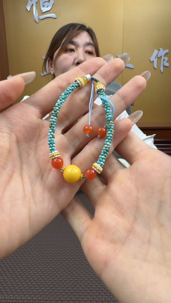 【闪购商品】绿松石手串未镶嵌手串