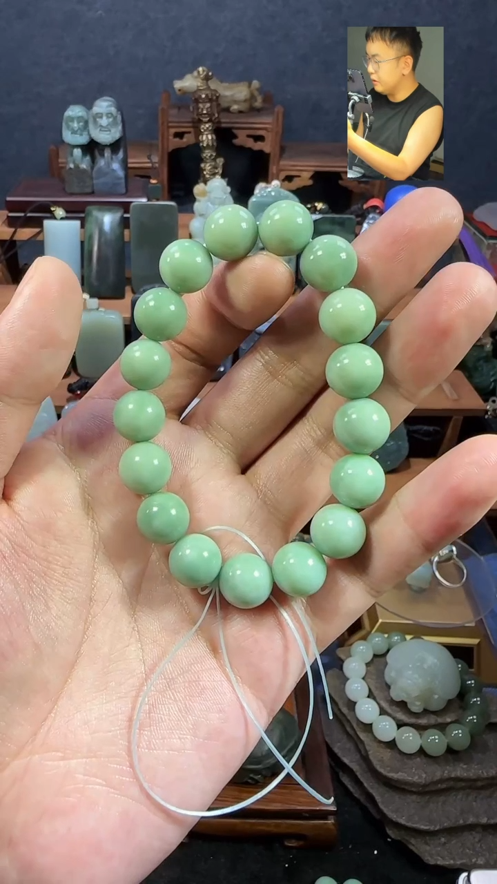 和田玉未镶嵌颈饰48