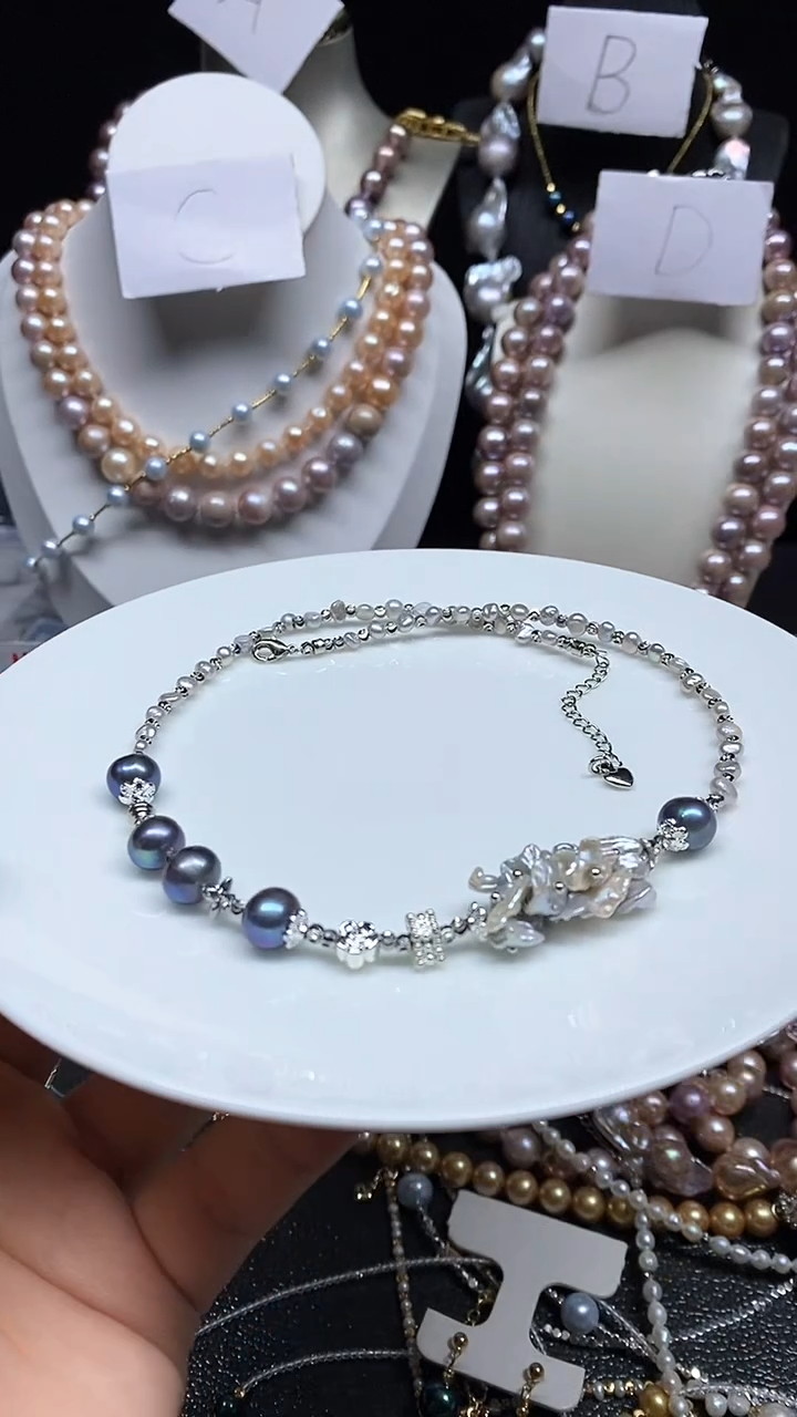 【闪购商品】淡水珍珠颈饰未镶嵌多人