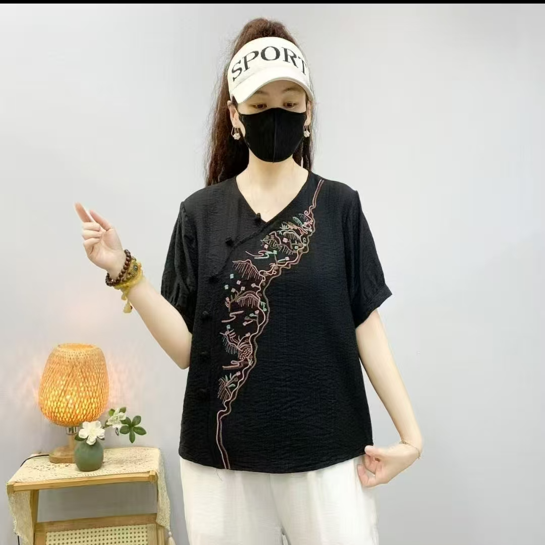 799时尚气质显瘦百搭宽松夏季上衣