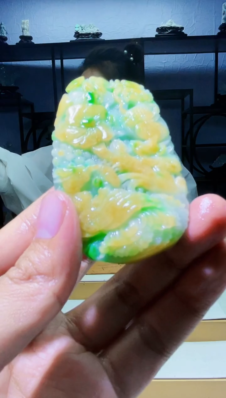 【闪购商品】定制翡翠未镶嵌毛货02050159