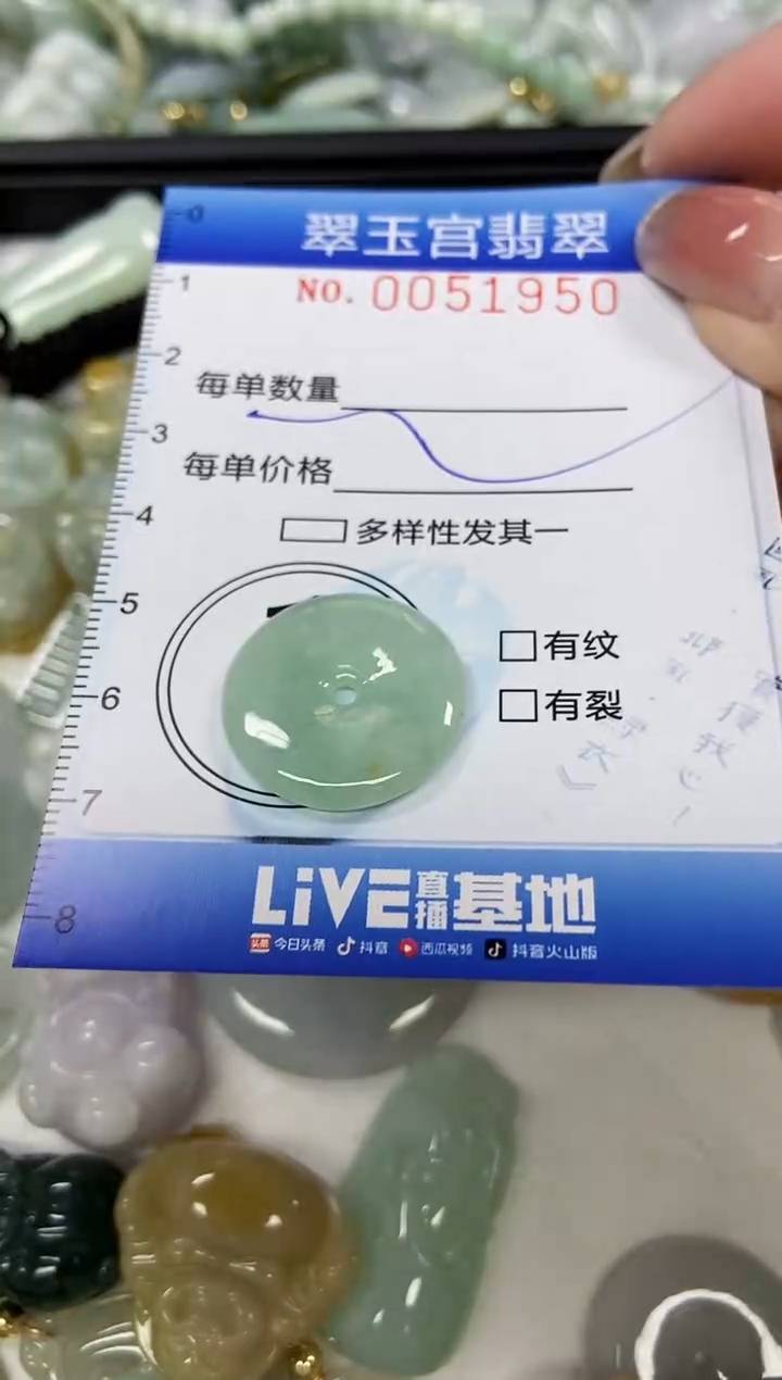 【闪购商品】翡翠颈饰未镶嵌闪购0051950