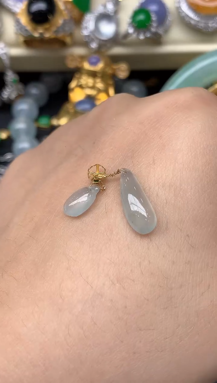 颈饰未镶嵌翡翠50-雪姐翡翠天天见