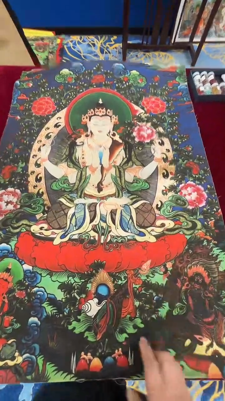 卷轴画唐卡16054