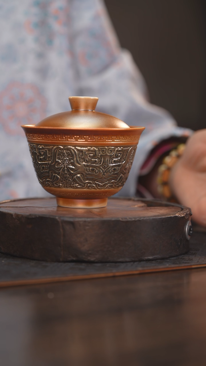 【闪购商品】杯40柴烧柴房陶瓷｜盖碗