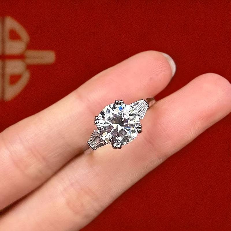 阿鲁沙-矿区高订气质925镀金女神戒指825