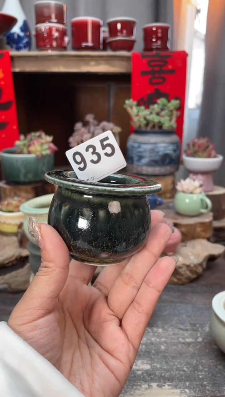 【闪购商品】摆件935知木小芳花盆