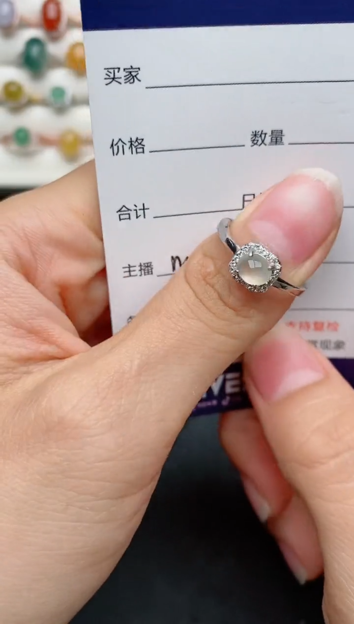 【闪购商品】翡翠戒指银S925镶嵌.....