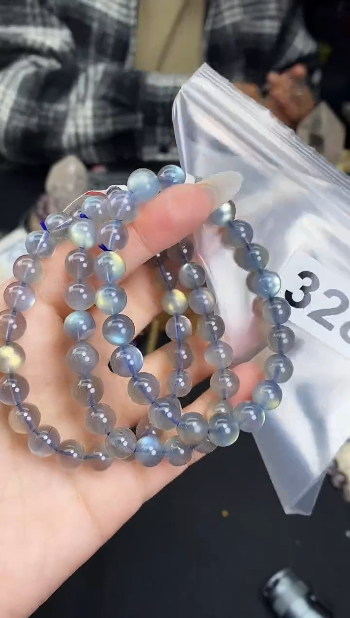 【闪购商品】月光石手串未镶嵌手串328多样性发其一