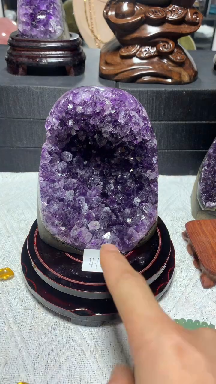 未镶嵌紫晶大型摆件（非配饰）418紫晶摆件