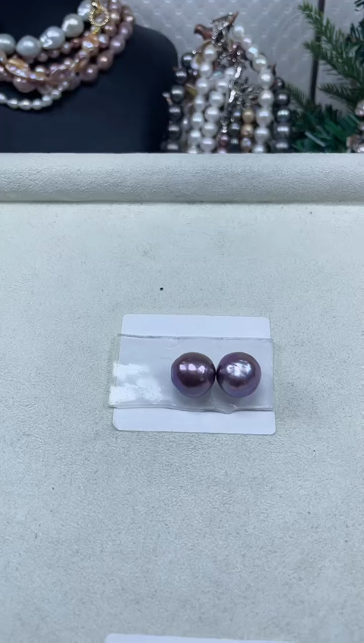 【闪购商品】淡水珍珠耳饰未镶嵌【纯恬珍珠】