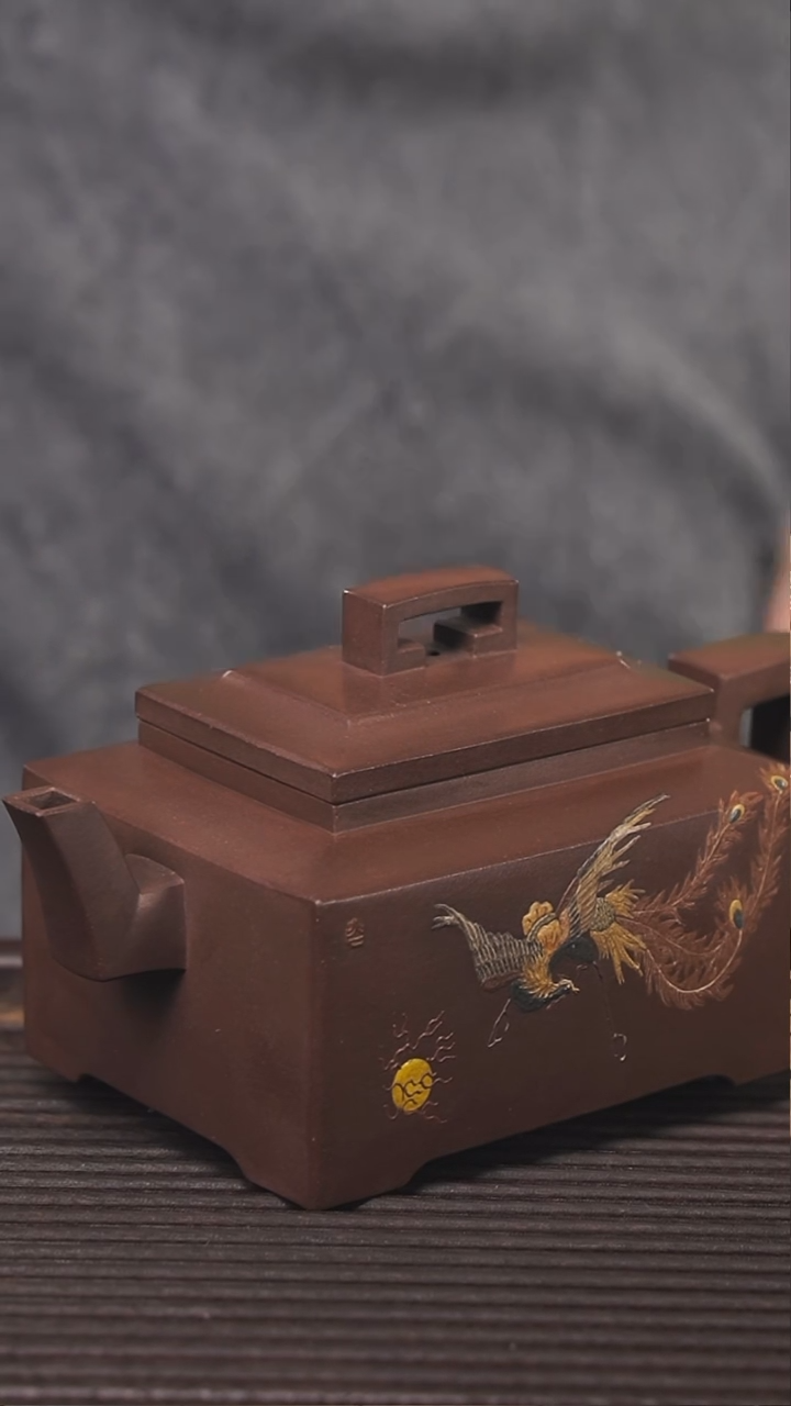 【闪购商品】紫砂茶壶300cc顾氏手工紫砂