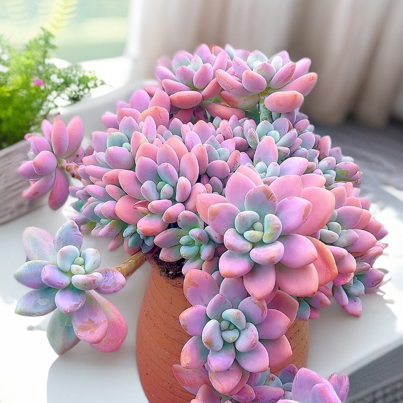 米淇家胭脂洛神多肉植物脱土发货