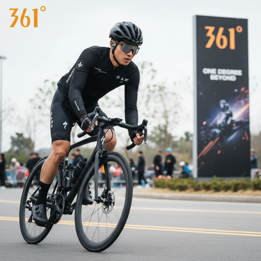 361°骑行黑色长袖速干春秋骑行服透气防晒公路车骑行服622547327