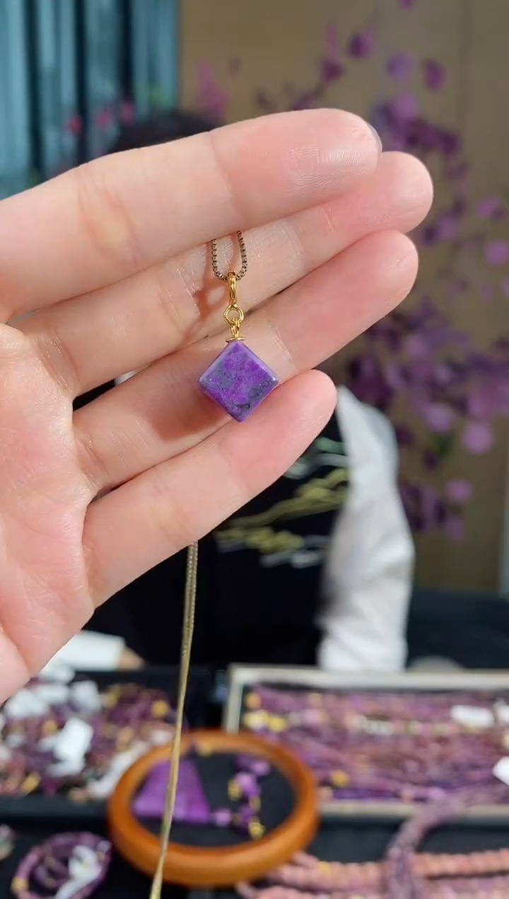 【闪购商品】苏纪石（舒俱来）吊坠(不含链)银S925镶嵌912