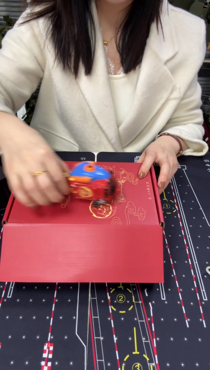 Q版直20飞机模型龙年涂装