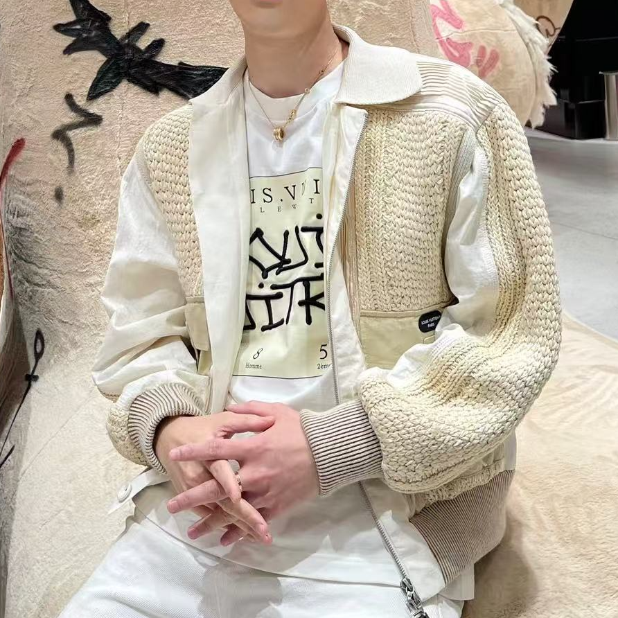 99新 LouisVuitton/路易威登 拼接夹克外套 34 12期免息 16577745