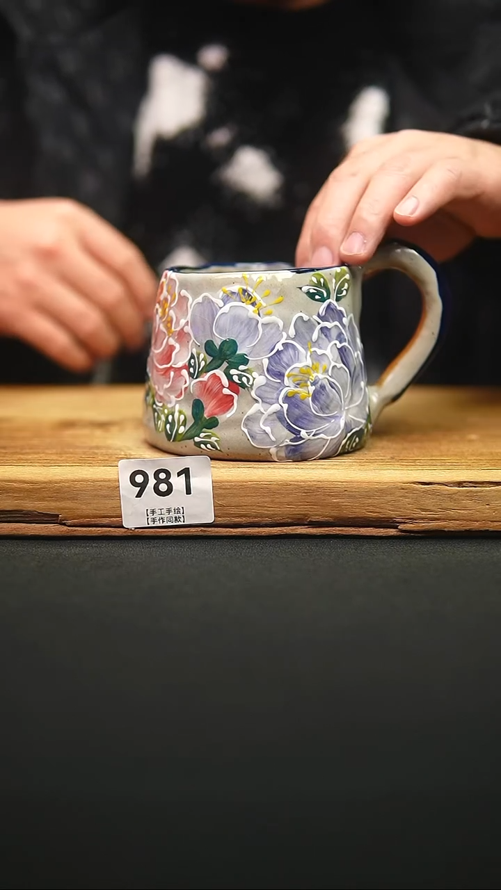 @@陶园瓷舍@@纯手工手绘@高温釉下彩
