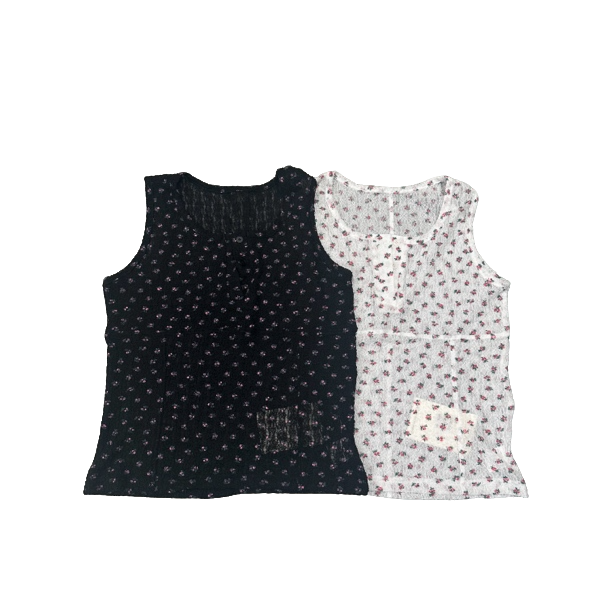 韩版新款碎花背心吊带休闲洋气时尚百搭