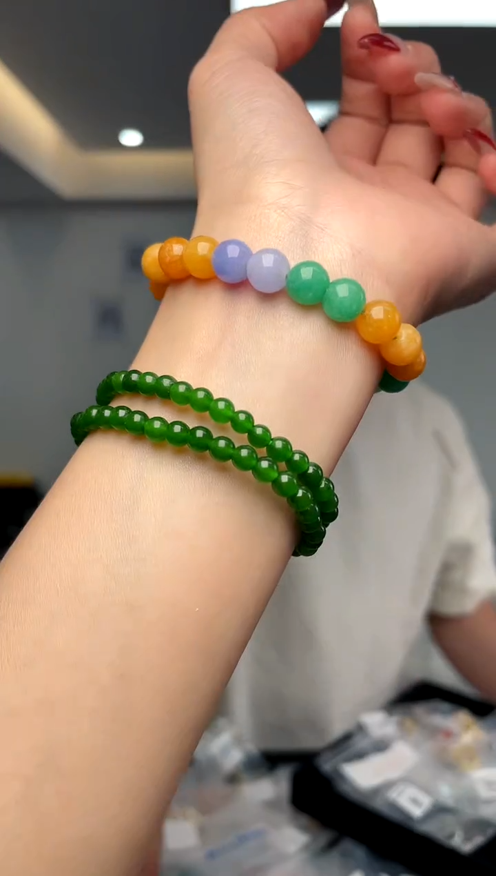 【闪购商品】翡翠手串未镶嵌（多样性单个发货）