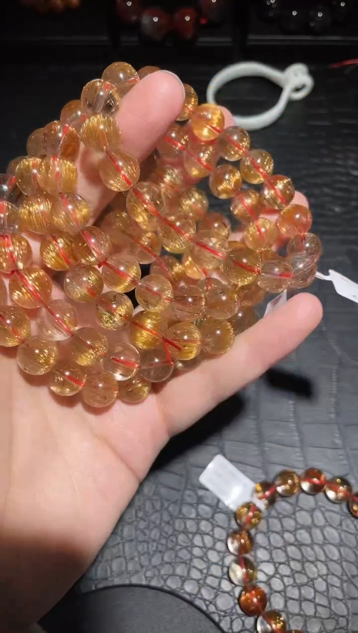 【闪购商品】水晶手链未镶嵌发晶单圈A11（多样性发其一）