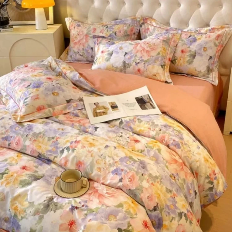 亲肤棉床单--繁花朵朵--200*240